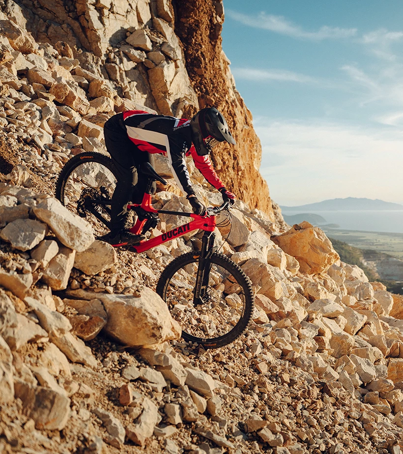 Diseñada para el enduro